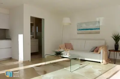 Zona de estar de Exclusiva Villa La Dolça en Calonge