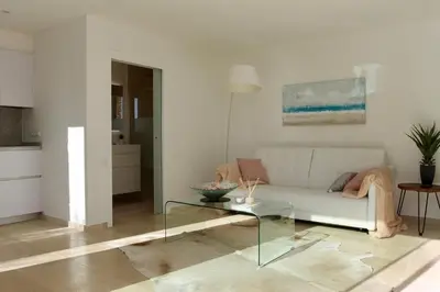 Zona de estar de Exclusiva Villa La Dolça en Calonge