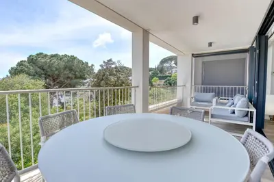 Un balcón o terraza de Luxury Central Apartments, Illa Blanca, Calella