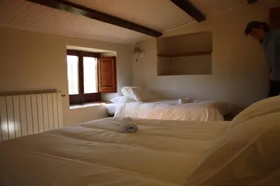 Cama o camas de una habitación en Mas Duran