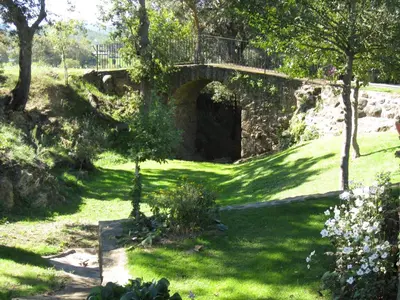 Jardín al aire libre en Mas Duran