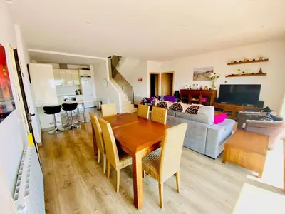 Zona de estar de Luxury villa Investingspain with sea views, pool and jacuzzi