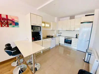 Una cocina o zona de cocina en Luxury villa Investingspain with sea views, pool and jacuzzi