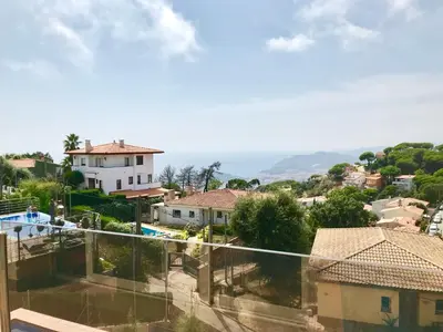 Paisaje cerca de esta villa