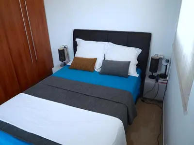 Cama o camas de una habitación en Lets Holidays THE BEST VIEW IN TOSSA