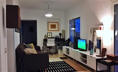 Una televisión o centro de entretenimiento en Lets Holidays THE BEST VIEW IN TOSSA