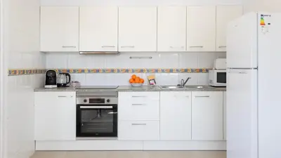 Una cocina o zona de cocina en Aigua Dolça 3