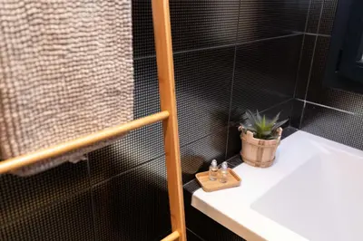 Un baño de Casa del Mar Tamariu