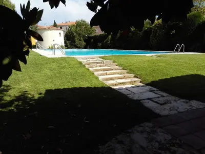 Piscina en o cerca de VIDABRAVA Sagaro garden, Jardin privado, piscina, 150 m playa