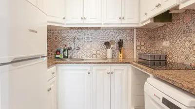 Una cocina o zona de cocina en Voramar B