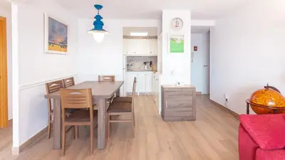 Una cocina o zona de cocina en Voramar B
