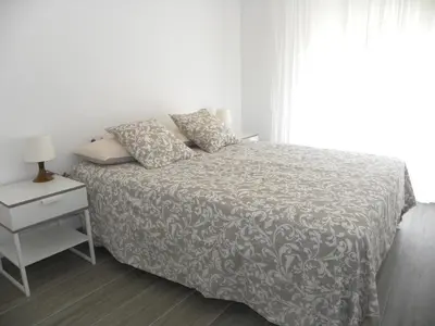 Cama o camas de una habitación en El paradis