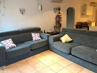 Zona de estar de Villa Begur - Sa Fontansa
