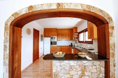 Una cocina o zona de cocina en Cal Nano (Casa Rural)