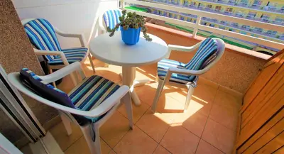 Zona de estar de V&V LLORET - Apartamento Blau