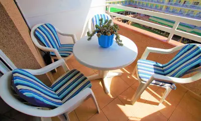 Zona de estar de V&V LLORET - Apartamento Blau