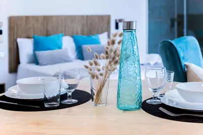 Bebidas en Bamblue Boutique Apartments
