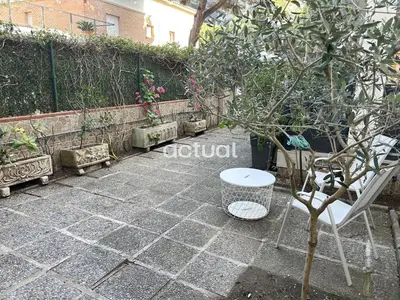 Jardín al aire libre en Voramar Vii Bajos A