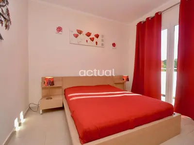 Cama o camas de una habitación en Bris Mar 15
