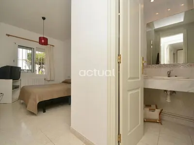 Cama o camas de una habitación en Mar D´Aro Esc 2 Bajos B