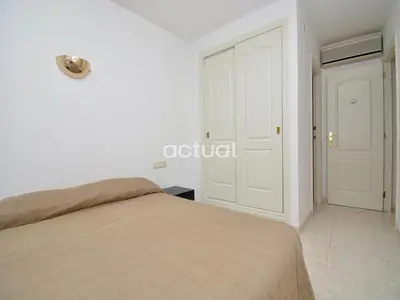 Cama o camas de una habitación en Mar D´Aro Esc 2 Bajos B