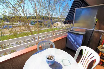 Un balcón o terraza de V&V LLORET- Apartamento Blanc