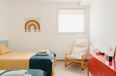 Cama o camas de una habitación en La Figuera