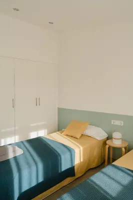 Cama o camas de una habitación en La Pomera