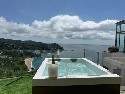 Paisaje cerca de esta villa