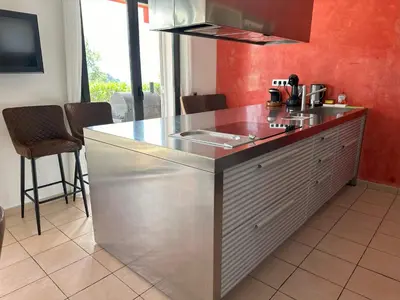 Una cocina o zona de cocina en Boutique Villa Panorama