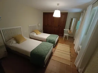 Cama o camas de una habitación en Casa Peratallada