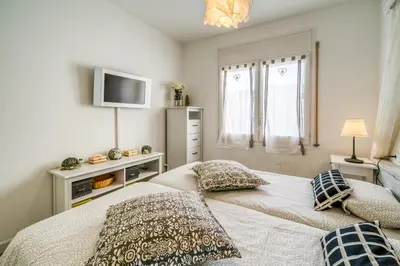 Cama o camas de una habitación en Vivalidays ilaria - Calella