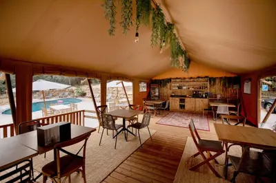Vista de un río cerca de este lodge