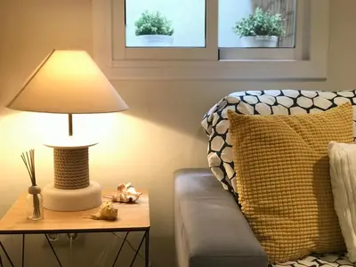 Zona de estar de Lets Holidays APARTMENT IN THE OLD TOWN TOSSA 2