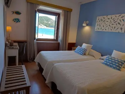 Cama o camas de una habitación en Hotel Cap d'Or - Children only from 14 years old