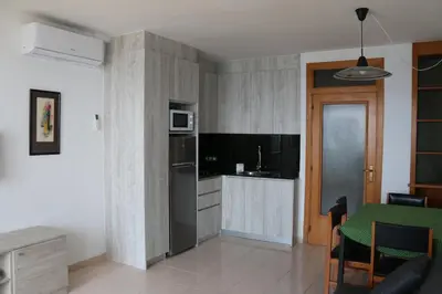 Una cocina o zona de cocina en Apartaments Sala Mar