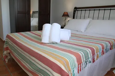 Cama o camas de una habitación en Can Magan Ideal Familias y Grupos Piscina Privada Barbacoa