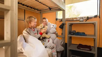 Clientes alojados en Glamping Blanes