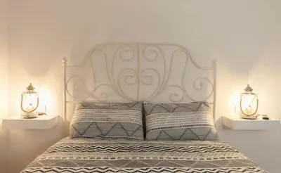 Cama o camas de una habitación en Lets Holidays Mediterranean apartment 3 minutes to the beach 3