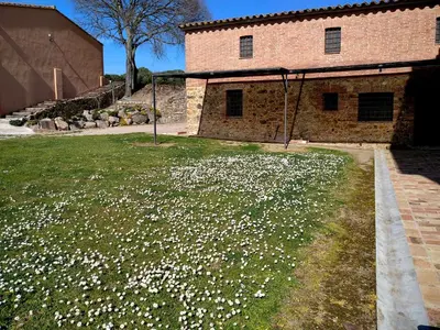 Jardín al aire libre en El Mas Pla