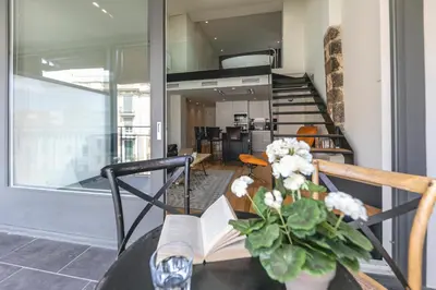 Zona de estar de Bravissimo La Rambla Penthouse, with large terrace