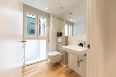 Un baño de Bravissimo La Rambla Penthouse, with large terrace