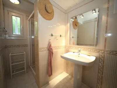 Un baño de La gaviota