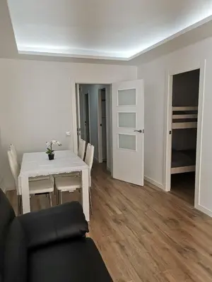 Zona de estar de Apartamento a 100 metros de la playa