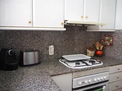 Una cocina o zona de cocina en APARTAMENTO MAR I CEL