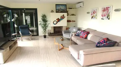 Zona de estar de Luxury Villa Vista del Mar