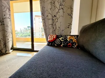 Zona de estar de Apartament Lloret de Mar with terrace