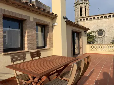 Un balcón o terraza de Can Puig de la Pera