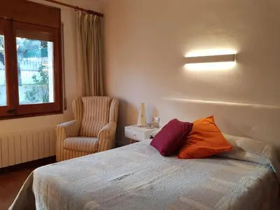 Cama o camas de una habitación en CA L' ANGELINA