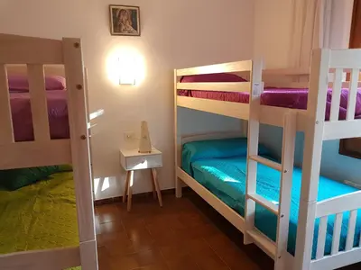 Cama o camas de una habitación en CA L' ANGELINA